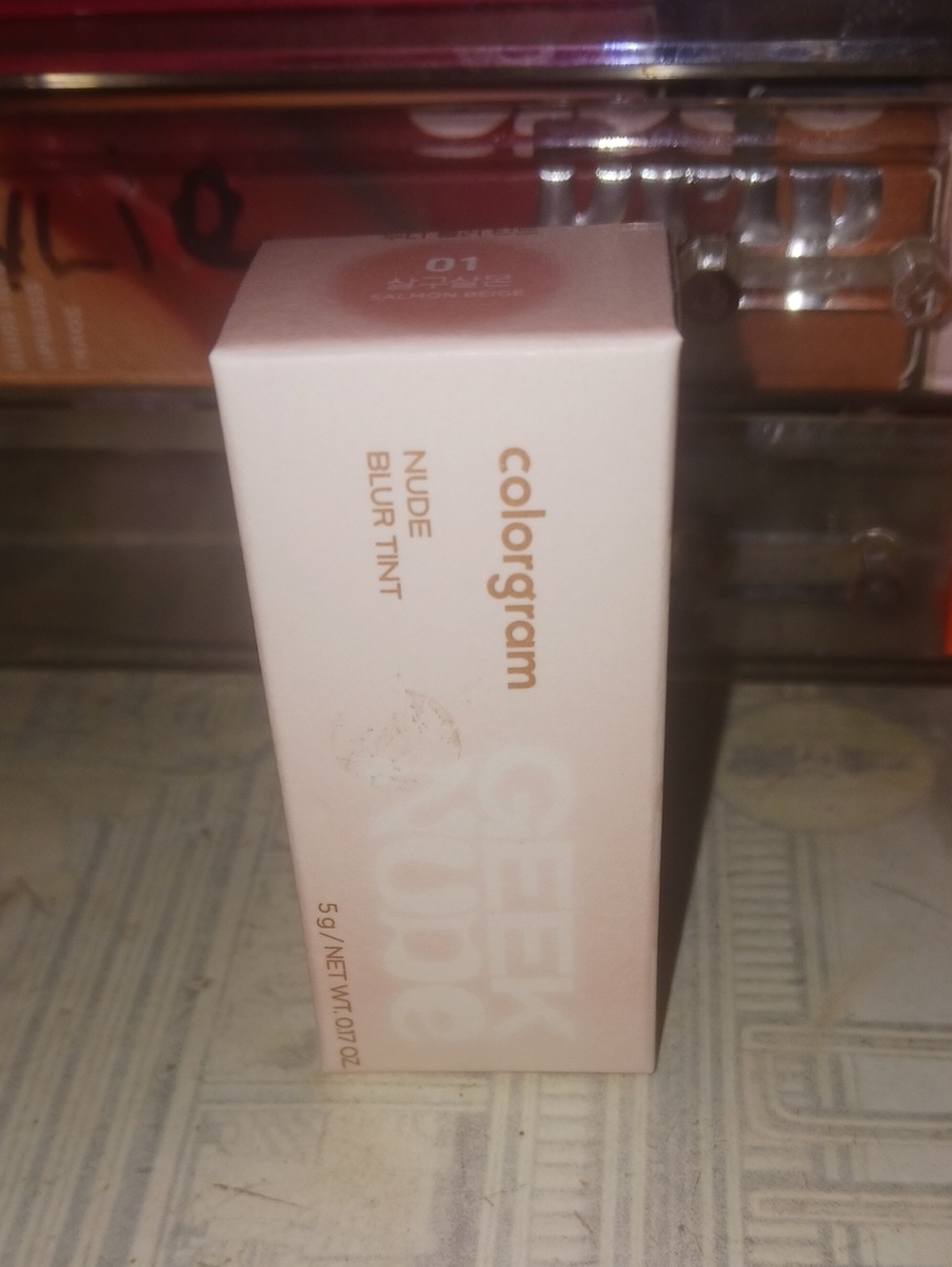 Colorgram Nude Blur Tint - Light Pink Box